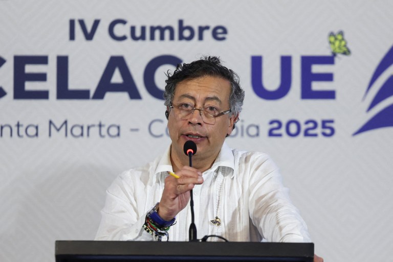 Presidente da Colômbia, Gustavo Petro
09/11/2025