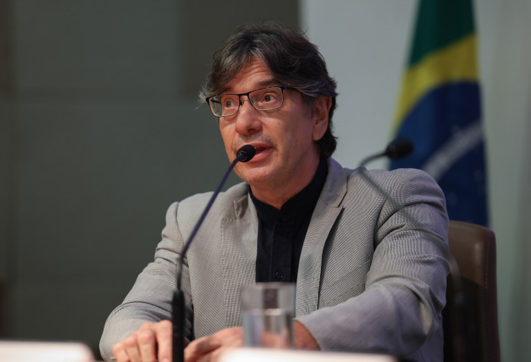 Brasília (DF) - 24/04/2024 - O presidente do IBGE, Marcio Pochmann