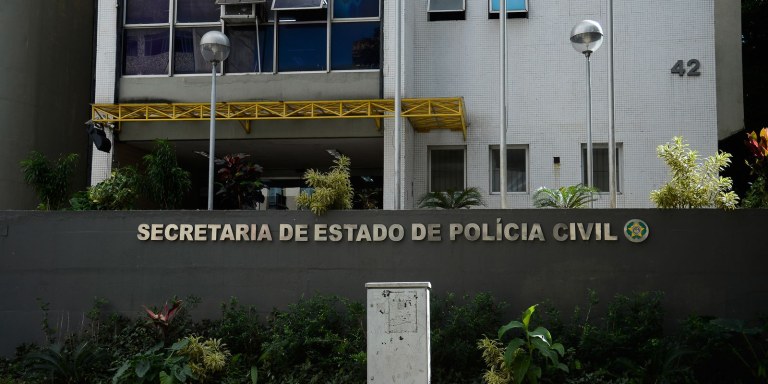 Sede da Secretaria de Estado de Polícia Civil no RJ