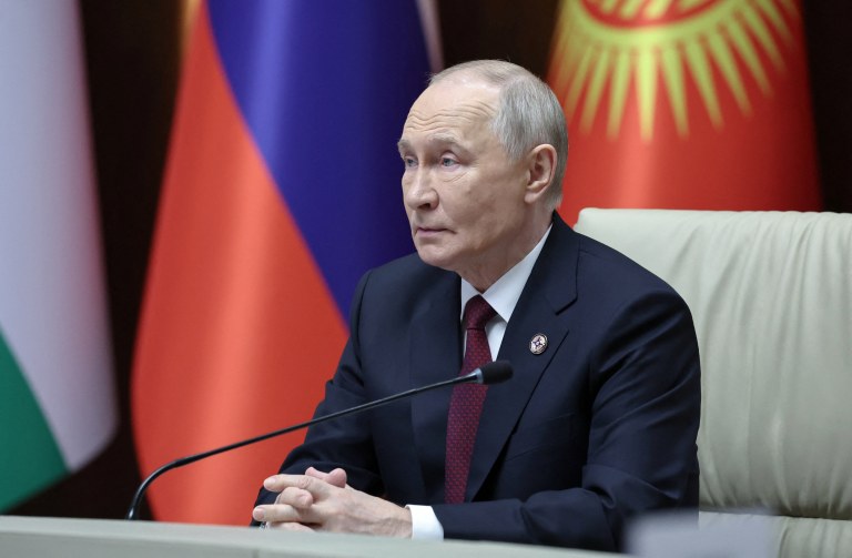 O presidente da Rússia, Vladimir Putin - 27/11/2025