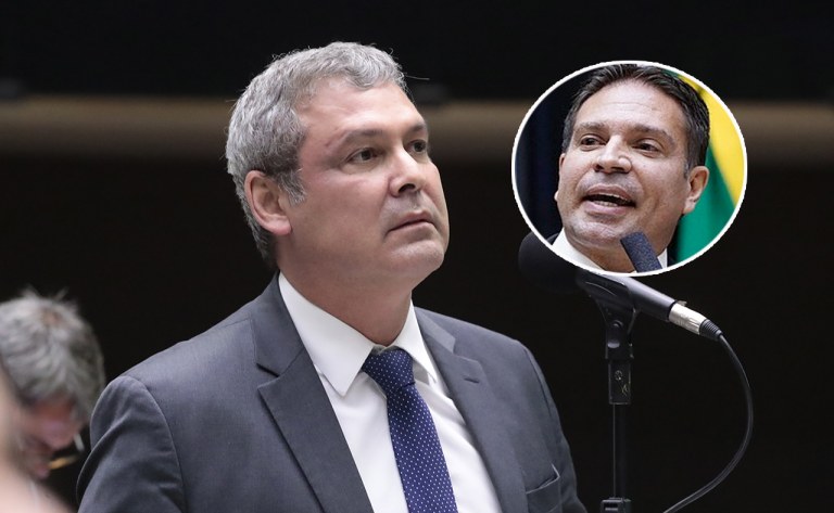 Lindbergh Farias e Alexandre Ramagem