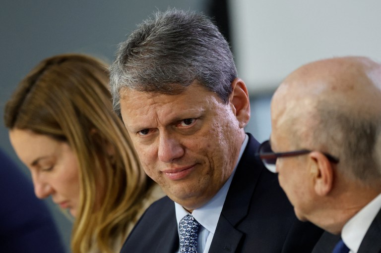 Governador de São Paulo, Tarcísio de Freitas 
31/10/2024
REUTERS/Adriano Machado