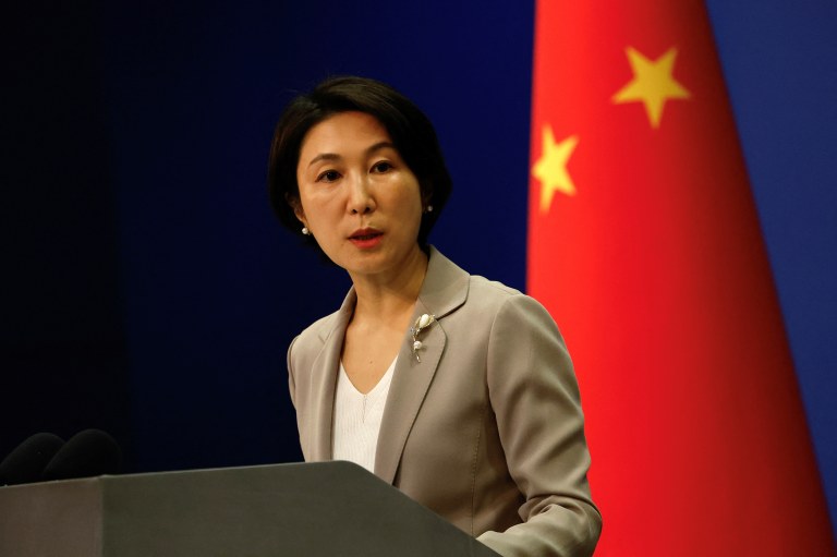 A porta-voz da chancelaria chinesa Mao Ning em Pequim, na China - 26/7/2023