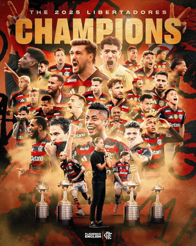 Flamengo vence a Libertadores 2025