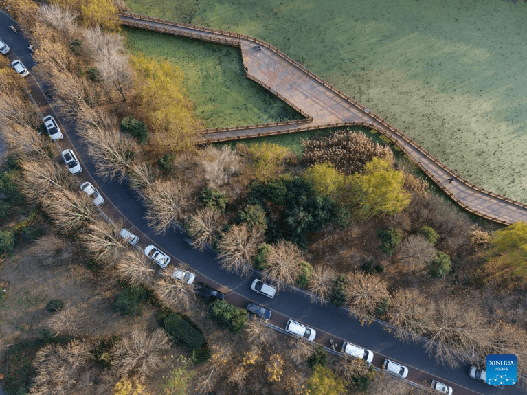 Frio de inverno derruba temperaturas e muda paisagens na China