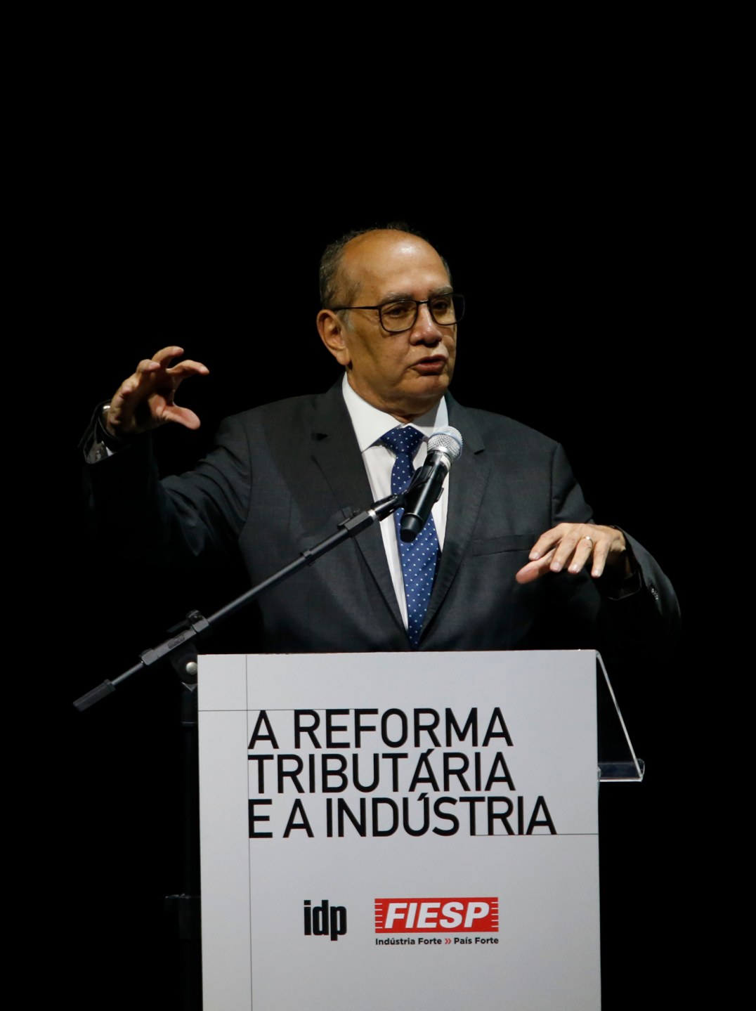 São Paulo (SP) - 29/04/2024 - O ministro Gilmar Mendes, do STF