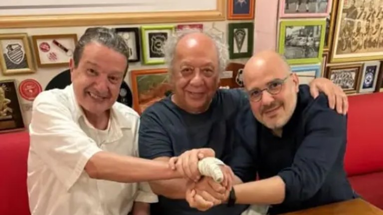 Juca Kfouri, José Trajano e André Basbaum