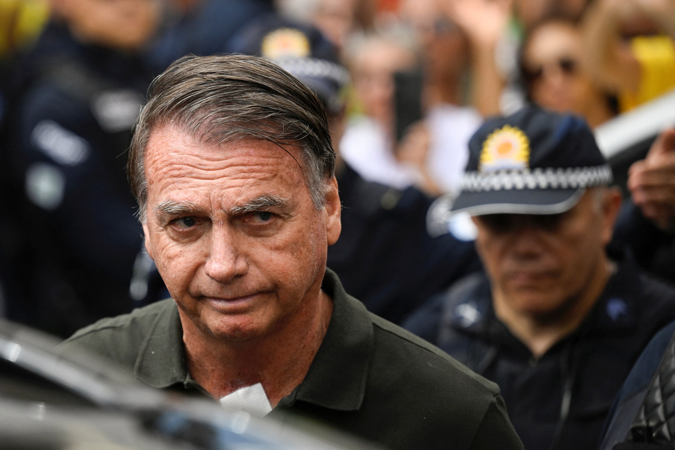 O ex-presidente Jair Bolsonaro em Brasília-DF - 14/09/2025
