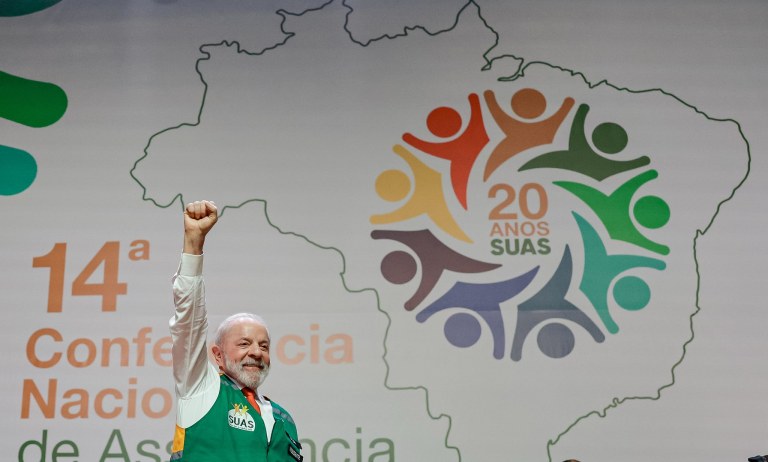 Presidente da República, Luiz Inácio Lula da Silva, durante a 14ª Conferência Nacional de Assistência Social. Centro de Convenções Ulysses Guimarães – Brasília (DF)