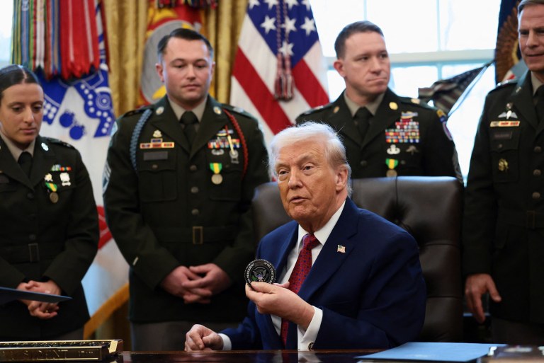 O presidente dos EUA, Donald Trump - 15/12/2025
