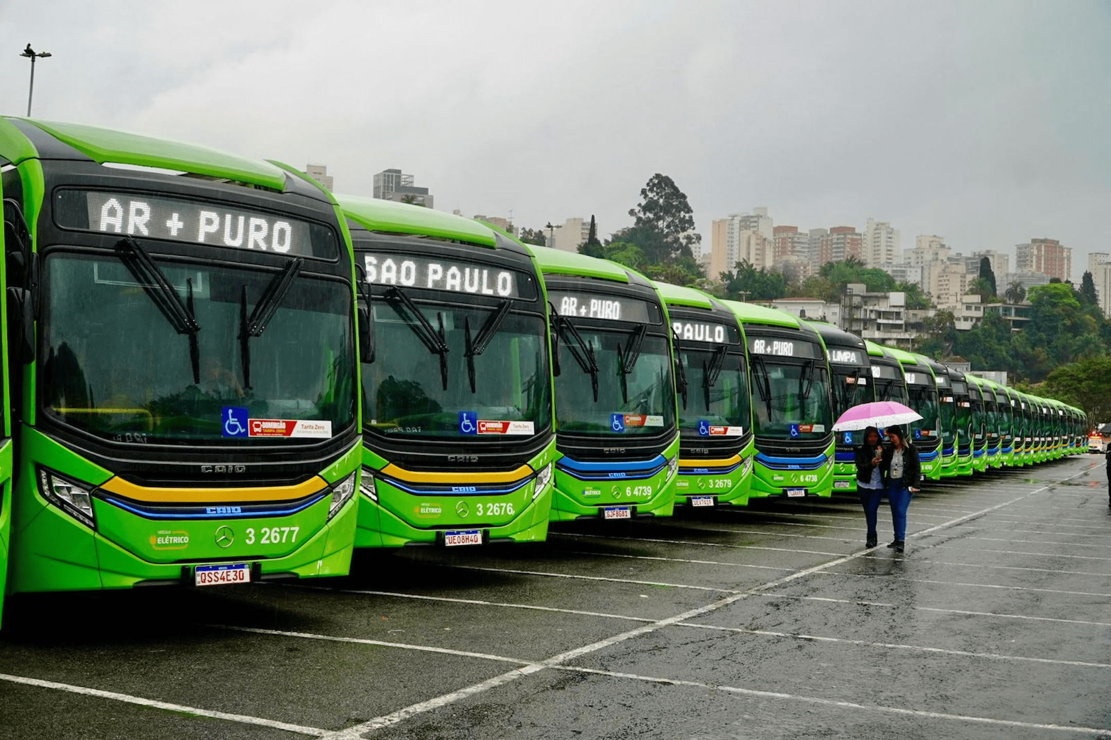 Ônibus elétricos financiados pelo BNDES irão circular na capital paulista