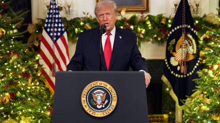 Trump faz discurso sem citar ameaça de guerra à Venezuela