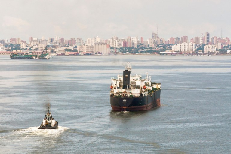 Petroleiro no Lago Maracaibo, na Venezuela - 14/10/2022