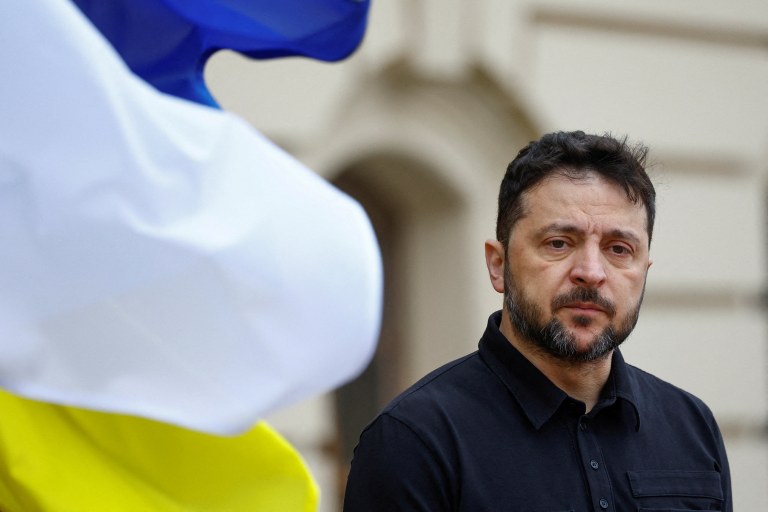 O presidente da Ucrânia, Volodymyr Zelensky - 4 de dezembro de 2025