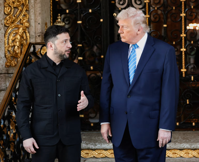 Zelensky e Trump