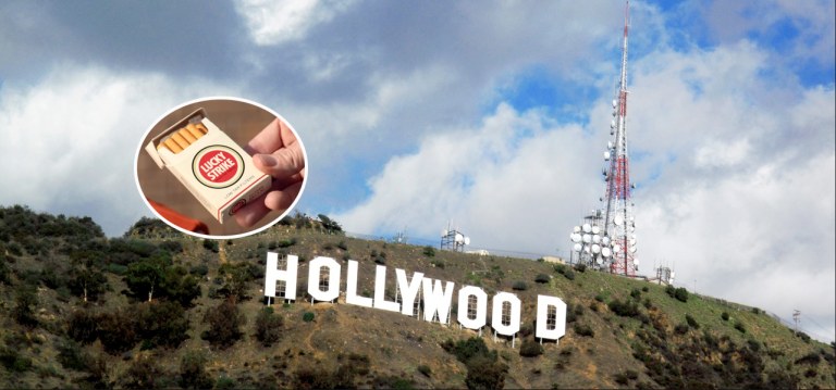 Uma carteira de cigarro e Hollywood