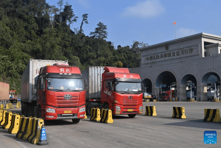 Porto de Youyiguan moderniza sistema de desembaraço aduaneiro na Cidade de Pingxiang, em Guangxi