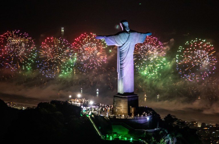 Queima de Fogos – Cristo Redentor - Réveillon 2026