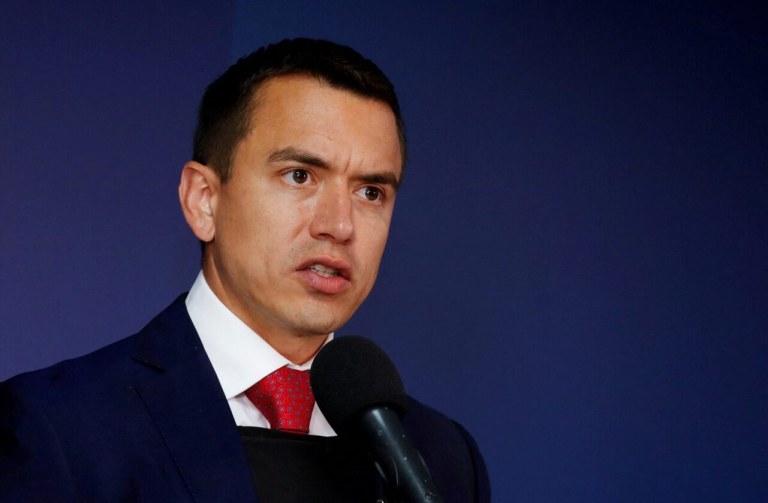 Daniel Noboa, presidente do Equador