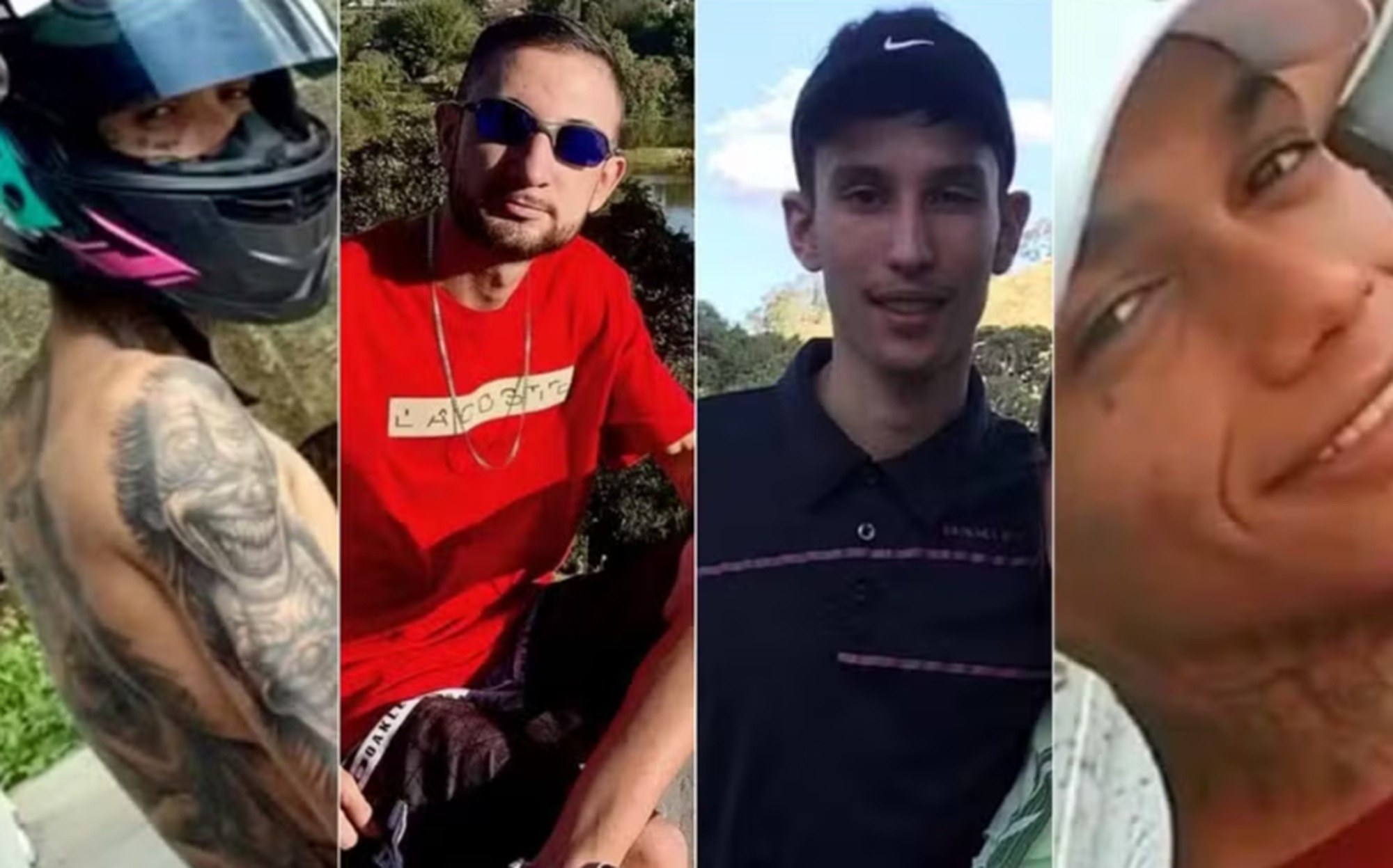 Os quatro jovens eram amigos, naturais de Minas Gerais, e haviam se mudado para Santa Catarina em busca de melhores condições de vida