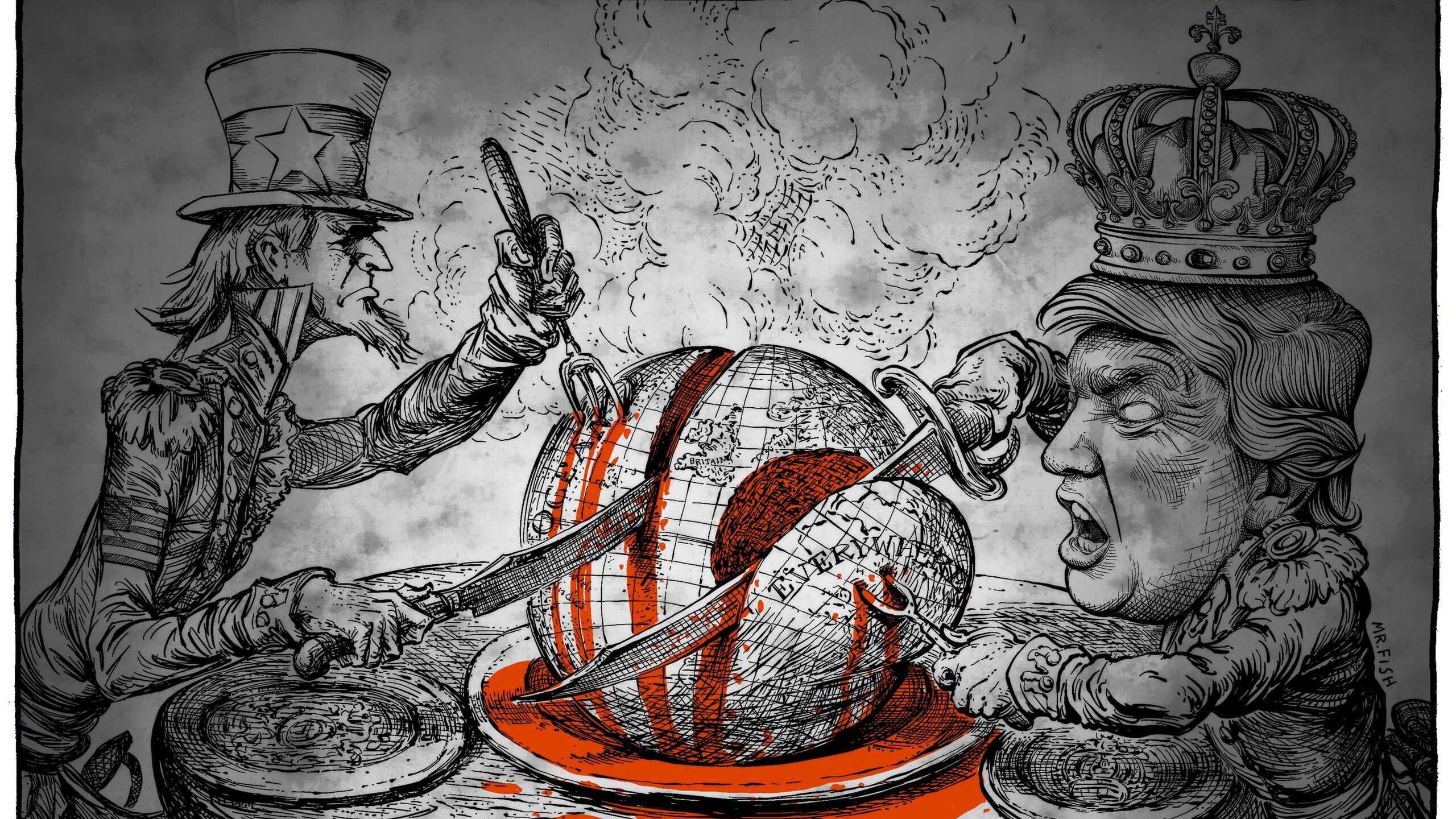Assassinato Brutal — arte de Mr. Fish