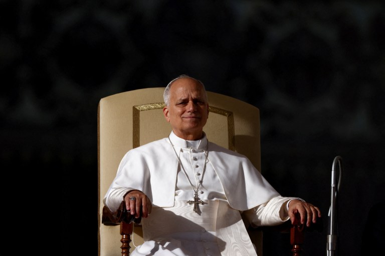 Papa Leão XIV no Vaticano - 20/12/2025