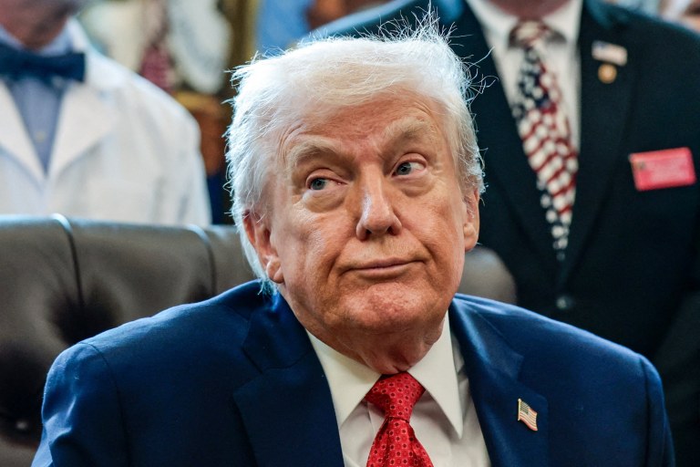 O presidente dos EUA, Donald Trump - 18/12/2025