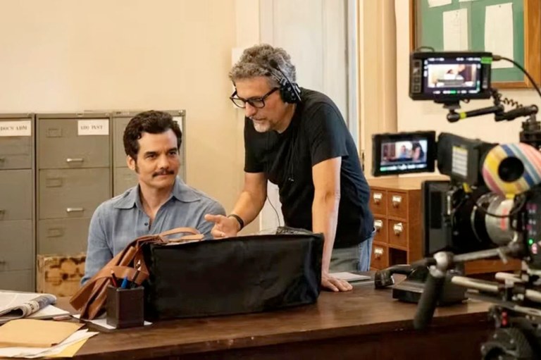 Wagner Moura e Kleber Mendonça Filho