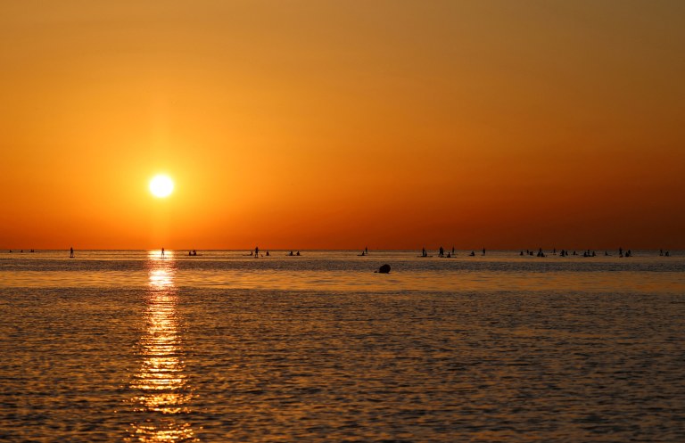 Nascer do sol no Mar Mediterrâneo em Barcelona
02/07/2025