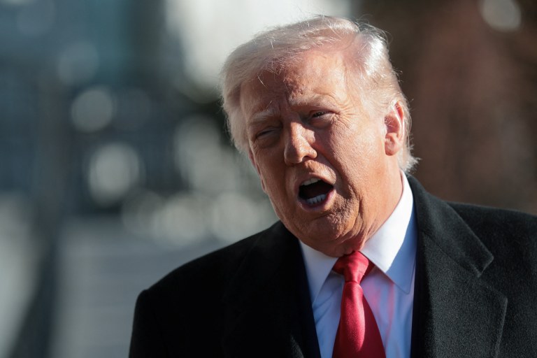 O presidente dos EUA, Donald Trump - 13/01/2026