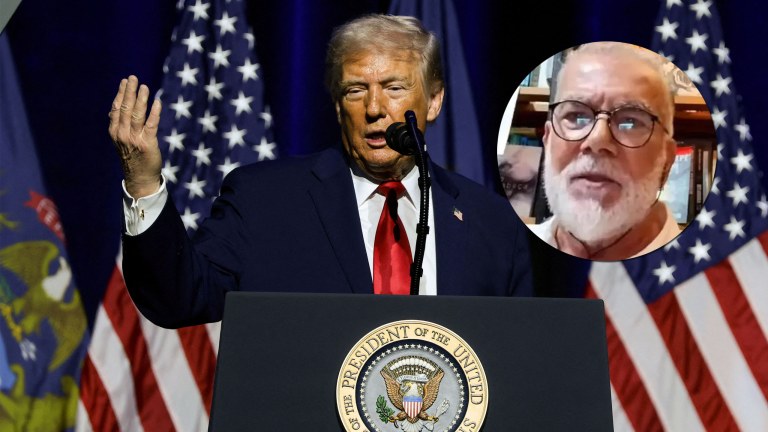 Donald Trump e Chico Teixeira