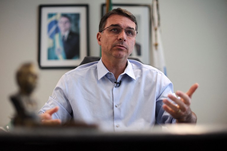 Senador Flávio Bolsonaro 
19/12/2025
REUTERS/Adriano Machado
