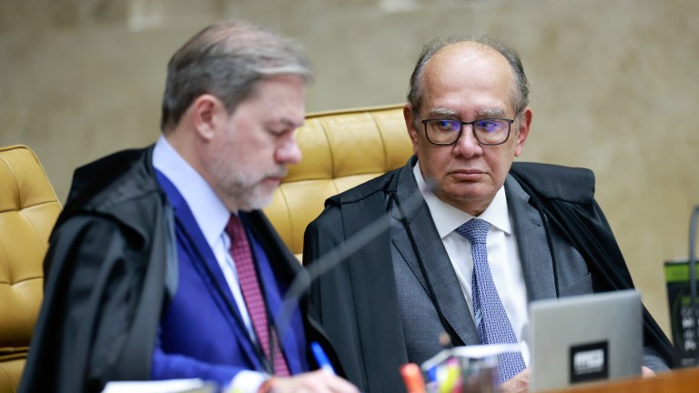 Dias Toffoli e Gilmar Mendes