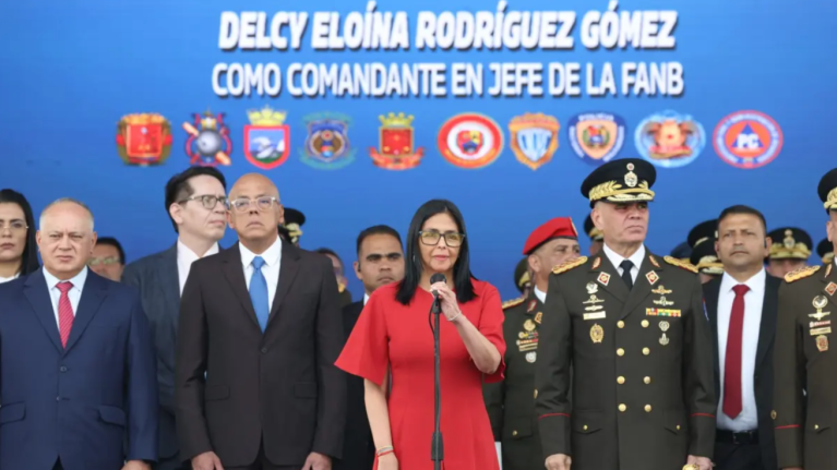 Delcy Rodríguez apela por unidade para a defesa da pátria