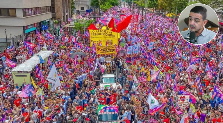 Ato de esquerda e Elias Jabbour