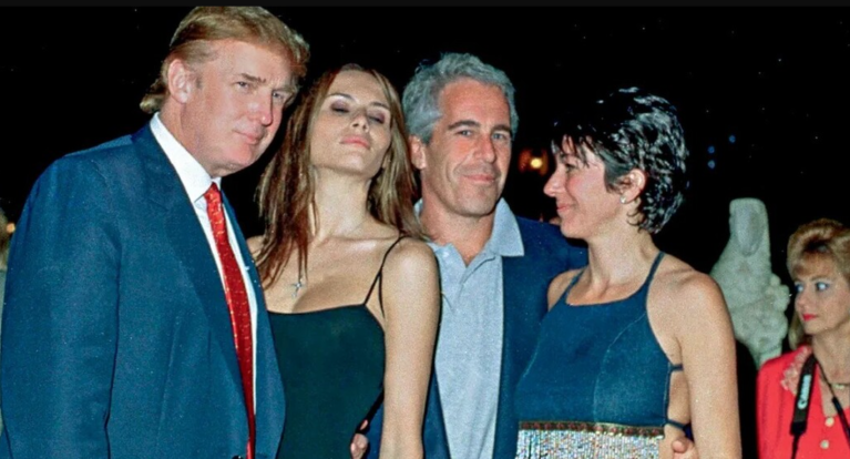 Trump e Jeffrey Epstein