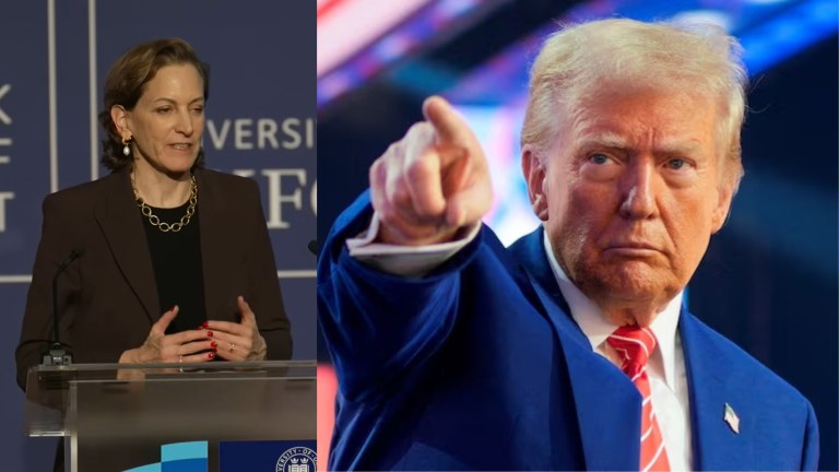 Anne Applebaum e Donald Trump