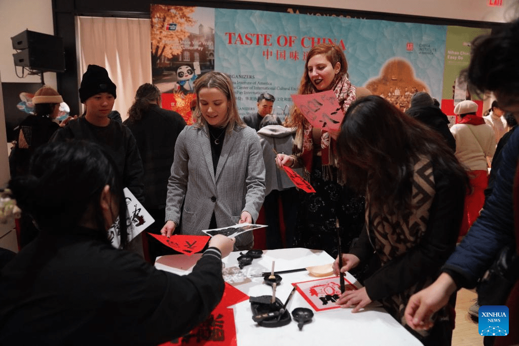 Nova York recebe evento cultural "Sabor da China" para celebrar a Festa da Primavera