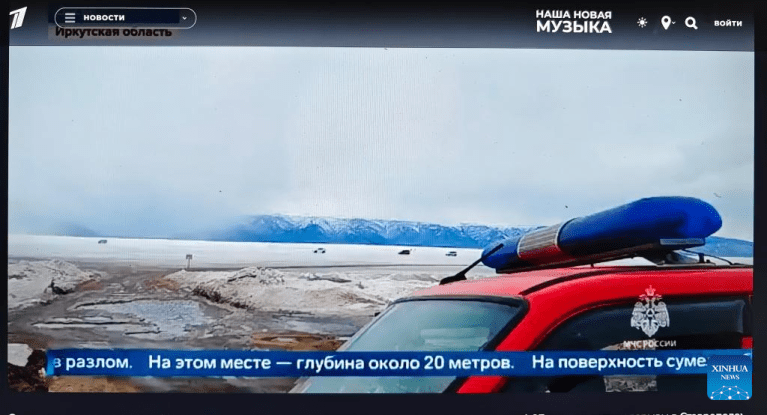 Sete turistas chineses morreram afogados após veículo afundar no Lago Baikal, na Rússia