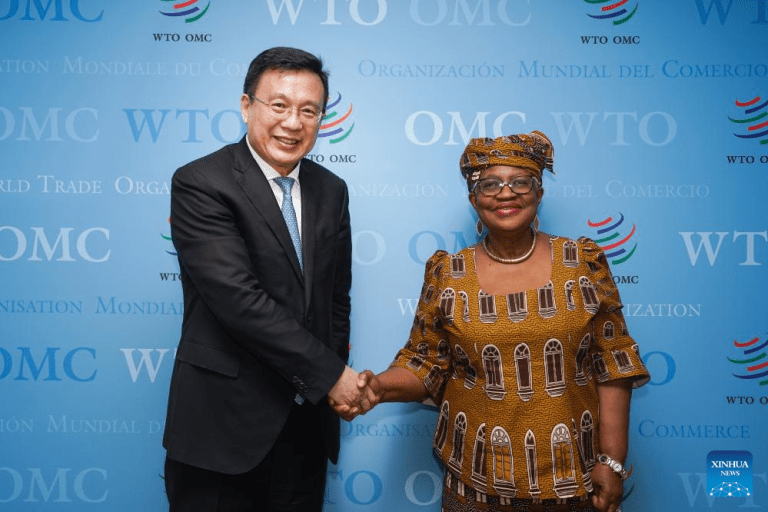 Presidente da Xinhua se reúne com diretora-geral da OMC