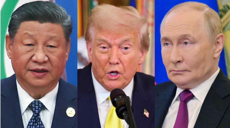 Xi, Trump e Putin