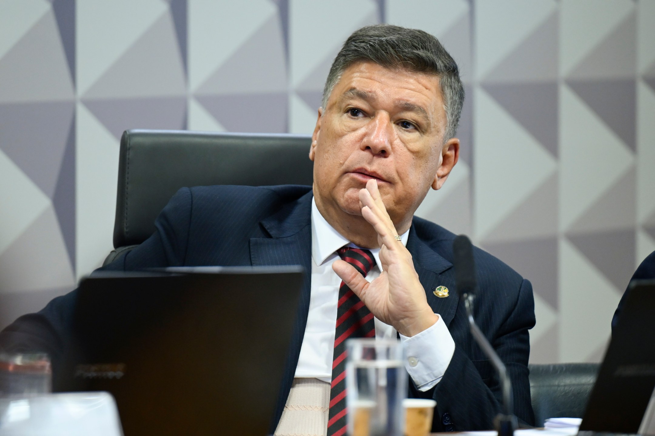 Presidente da CPMI - INSS, senador Carlos Viana (Podemos-MG).