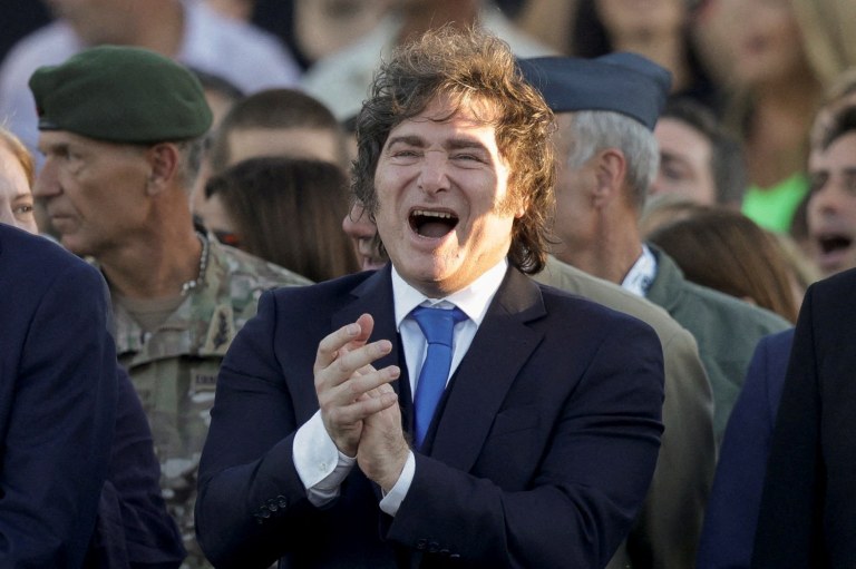 Presidente argentino, Javier Milei 
07/02/2026
REUTERS/Francisco Loureiro