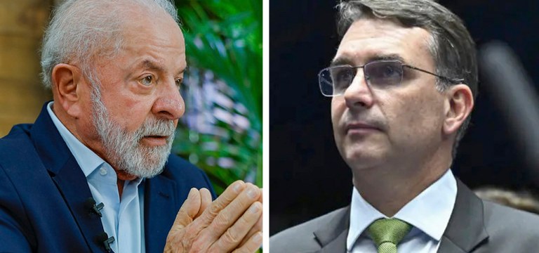 Lula-Flávio Bolsonaro