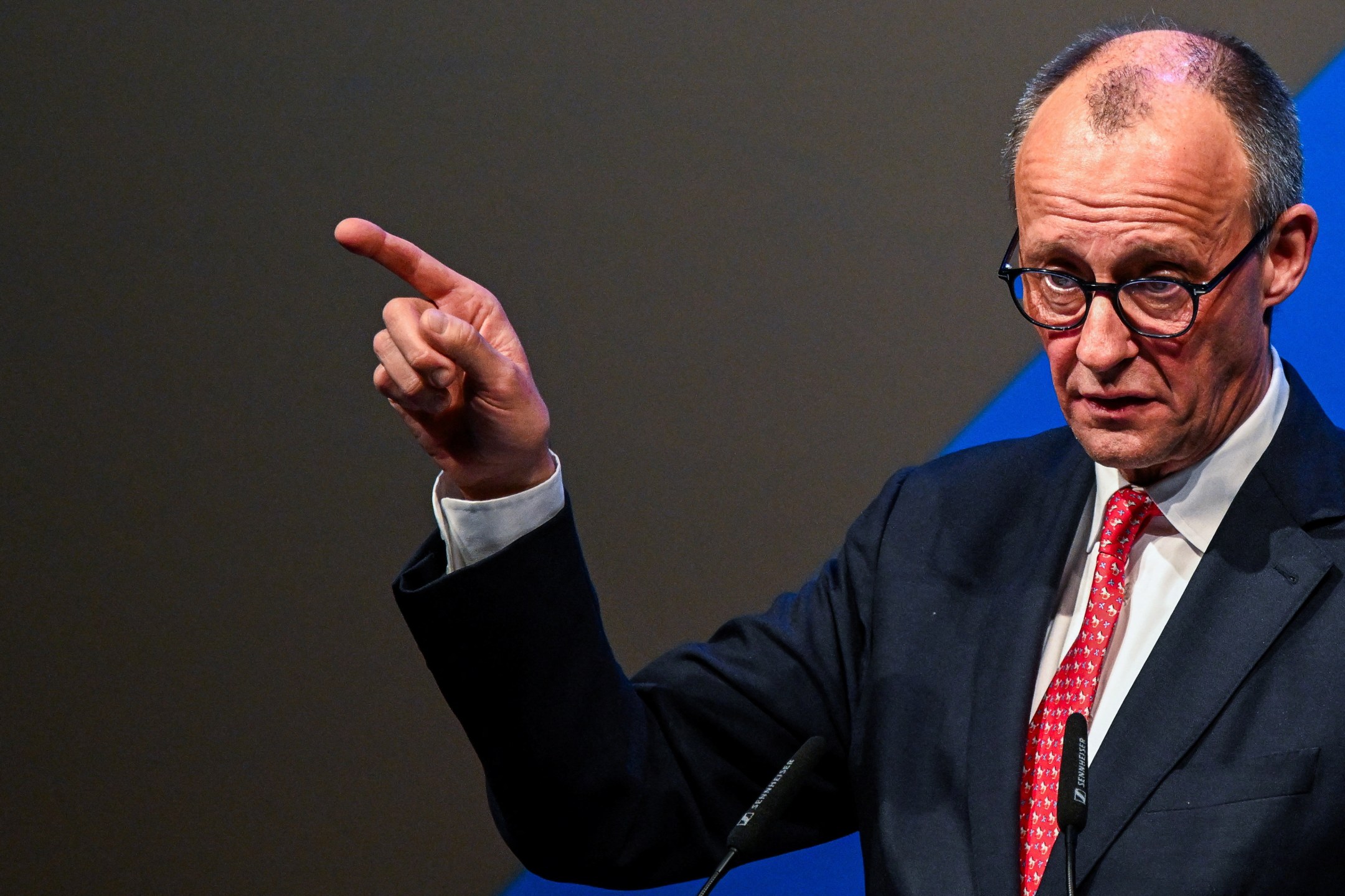 Chanceler alemão, Friedrich Merz
18/02/2026
REUTERS/Jana Rodenbusch