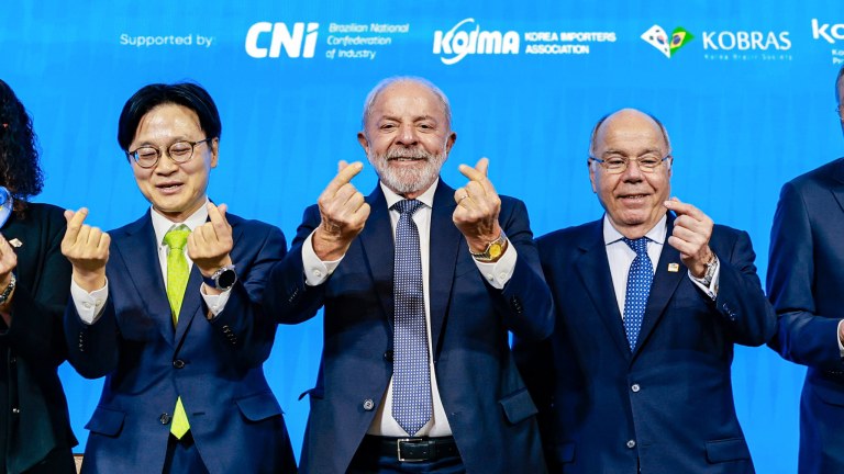 Lula e Mauro Vieira