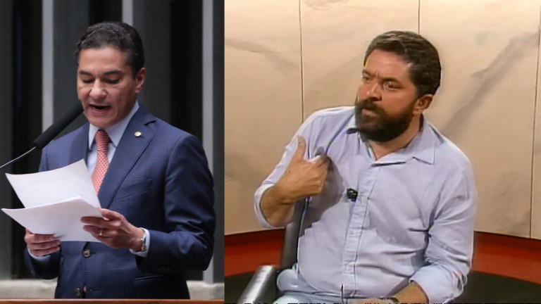 Marcos Pereira e Lula