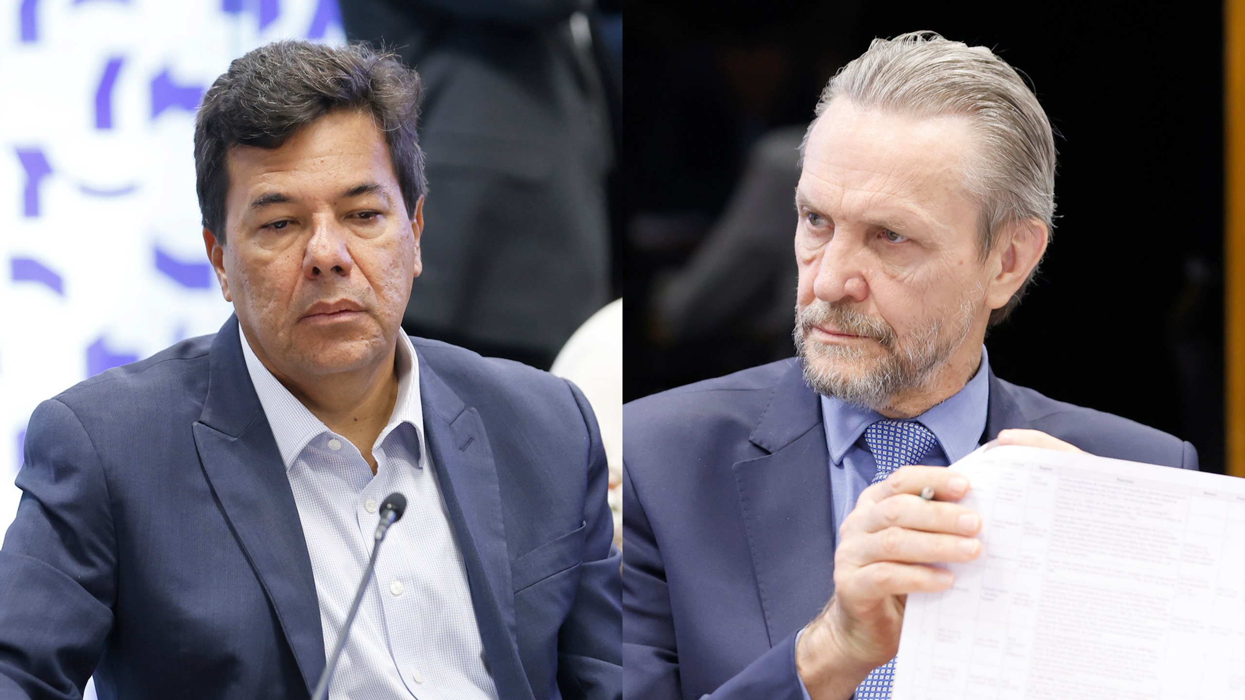 Mendonça Filho e Pedro Uczai