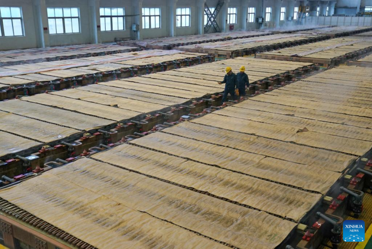 Transformação inteligente impulsiona crescimento da principal fundição de cobre na cidade chinesa de Yingtan, em Jiangxi