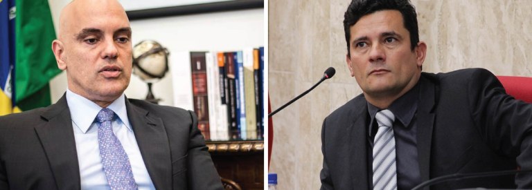 Em junho de 2016, então ministro interino da Justiça, Alexandre de Moraes viajou para Curitiba, onde se encontrou e conversou com o então juiz federal Sérgio Moro; o compromisso não estava agendado; Alexandre se encontrou com procuradores da operação Lava Jato e logo em seguida foi até a Superintendência da PF
